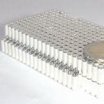 Aimants Néodyme cylindre D3 x 6 mm .Magnétisation Diamétrale.Nickel-Cuivre-Argent. (Ni-Cu-AG) Couleur Argent