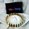 Bracelet magnétique 100% néodyme revêtement Epoxy et or.