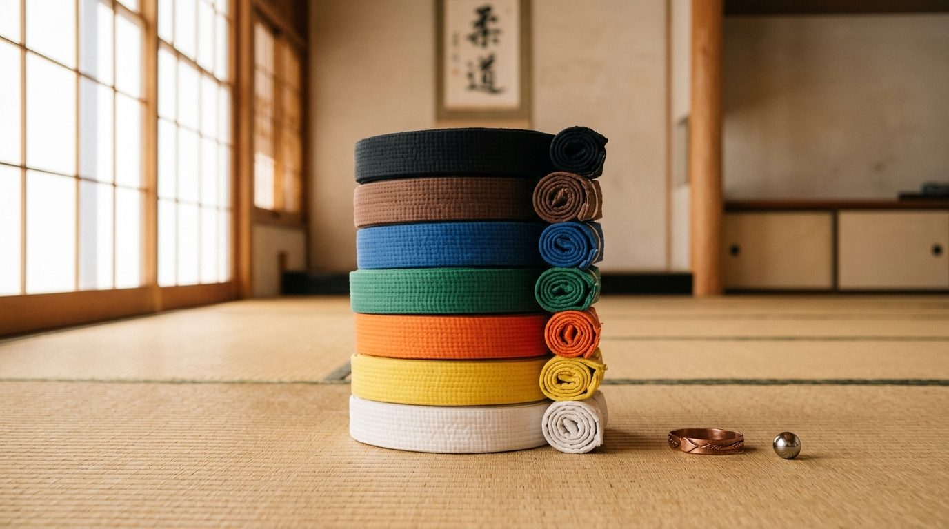 Les ceintures au judo : symbolique, couleurs et progression sur la voie martiale