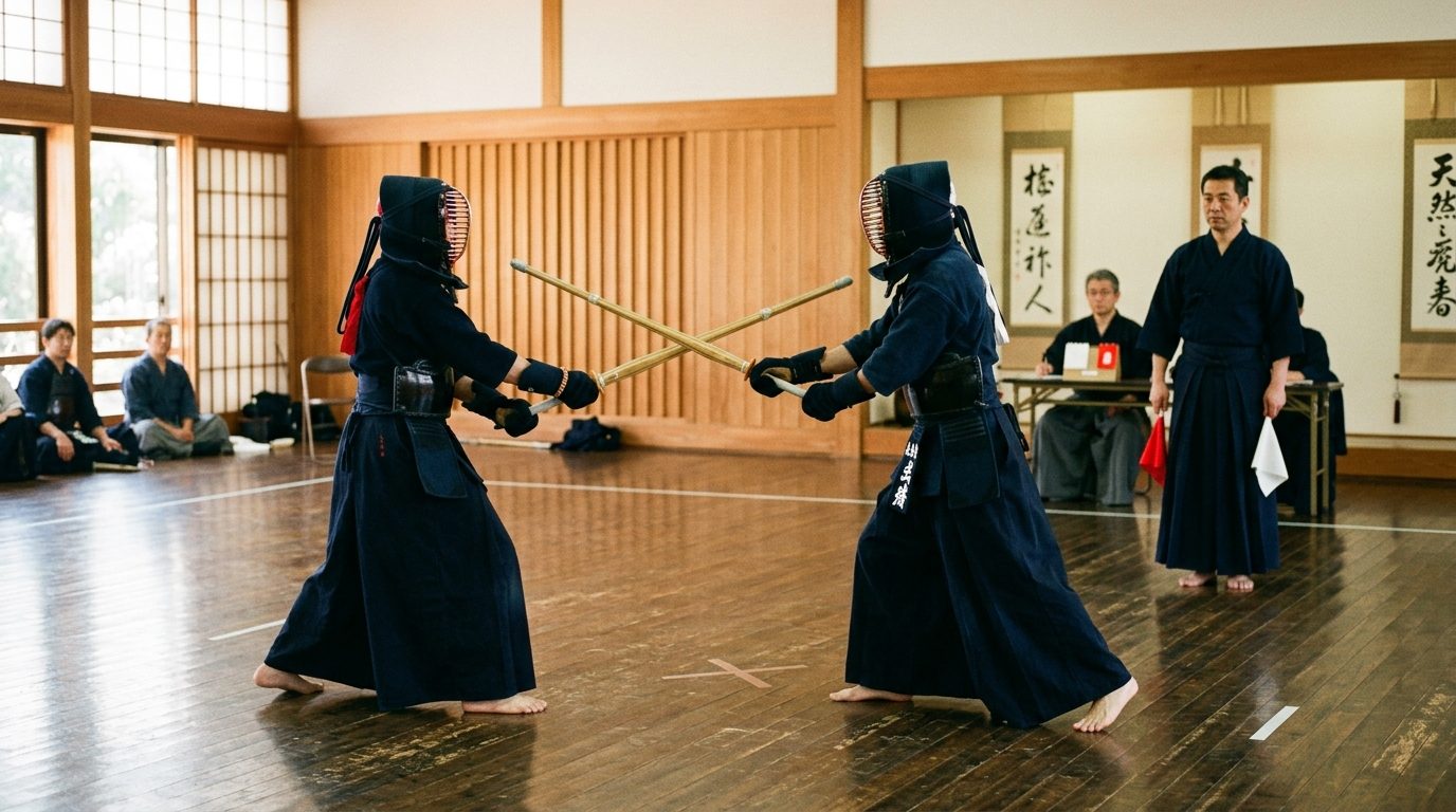 La compétition de kendo : règles du shiai, quête du ippon et esprit martial