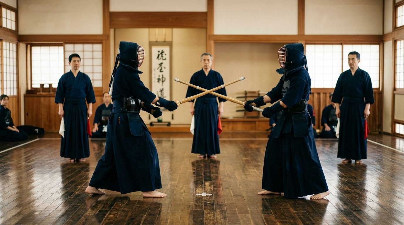 La compétition de kendo : règles, esprit du shiai et quête d&rsquo;harmonie