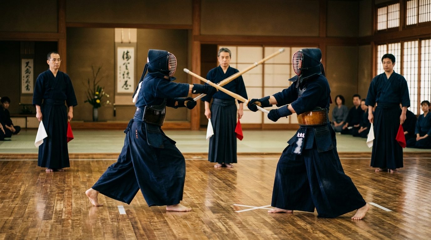 La compétition de Kendo : règles, esprit et déroulement du Shiai