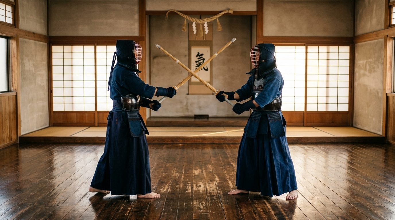 La compétition de Kendo : règles, esprit du Shiai et quête du point parfait