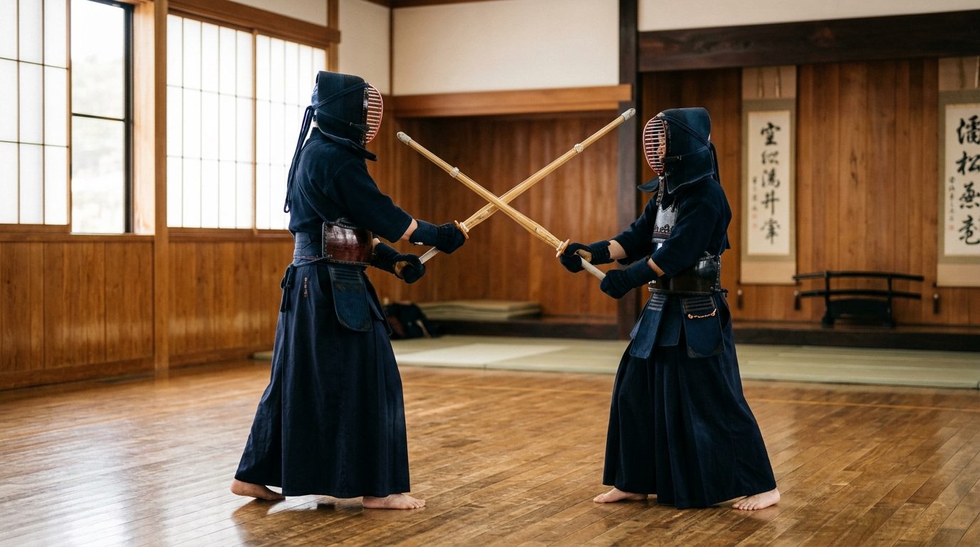 La compétition de kendo : règles, esprit du shiai et quête du ippon parfait