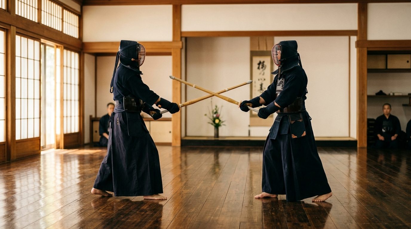 La compétition de Kendo : règles, esprit du Shiai et quête du point parfait