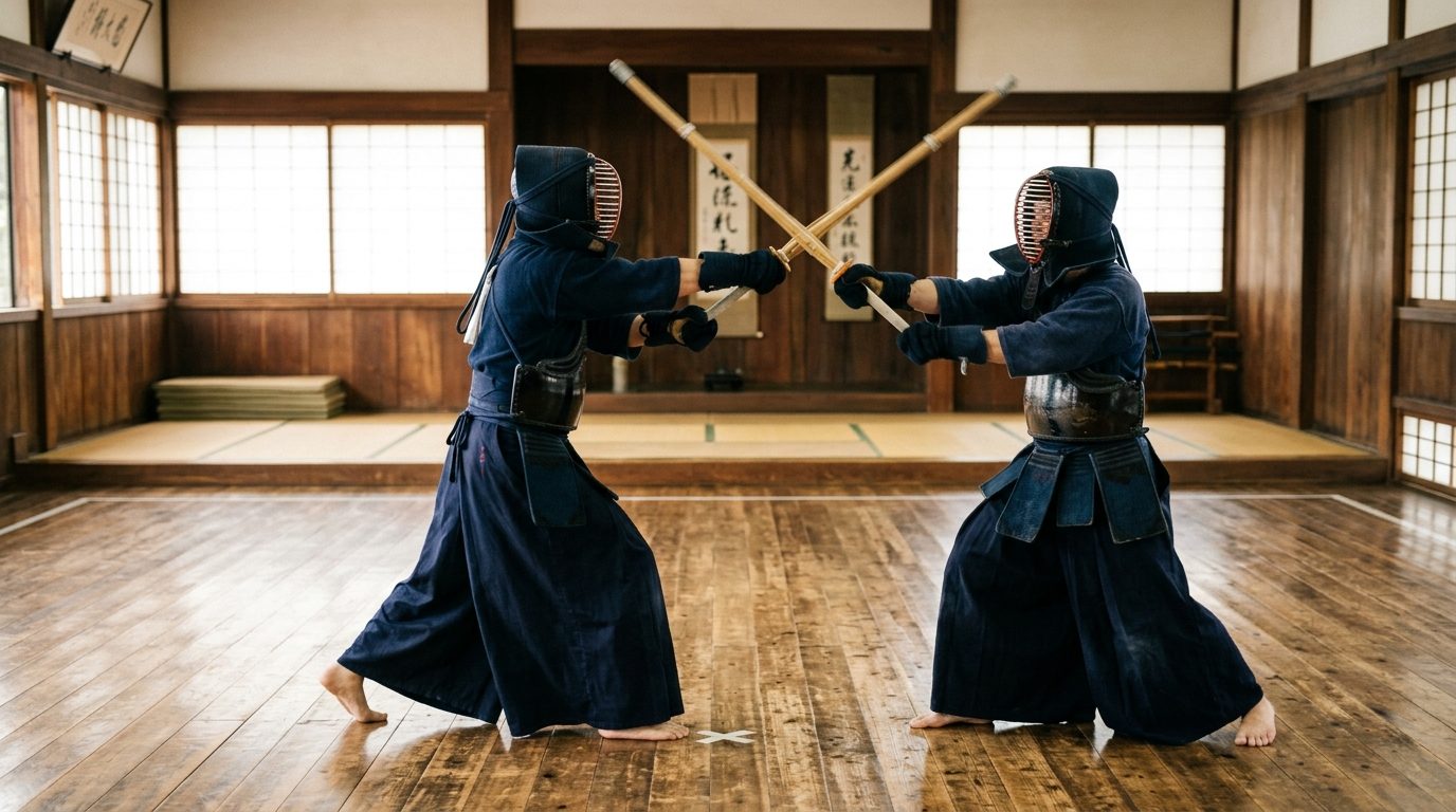 La compétition de Kendo : règles, esprit du Shiai et quête du Ippon parfait