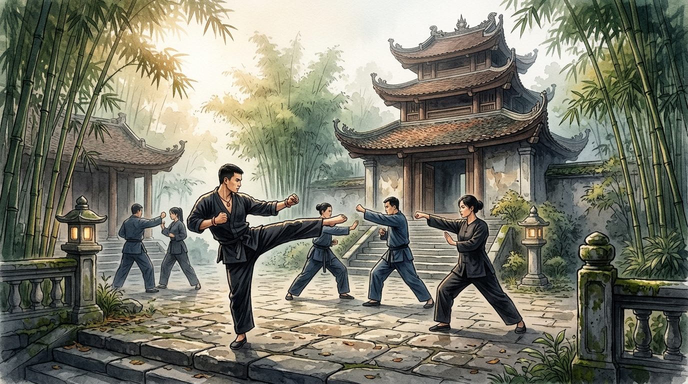 Histoire des arts martiaux vietnamiens : l’épopée du Võ traditionnel