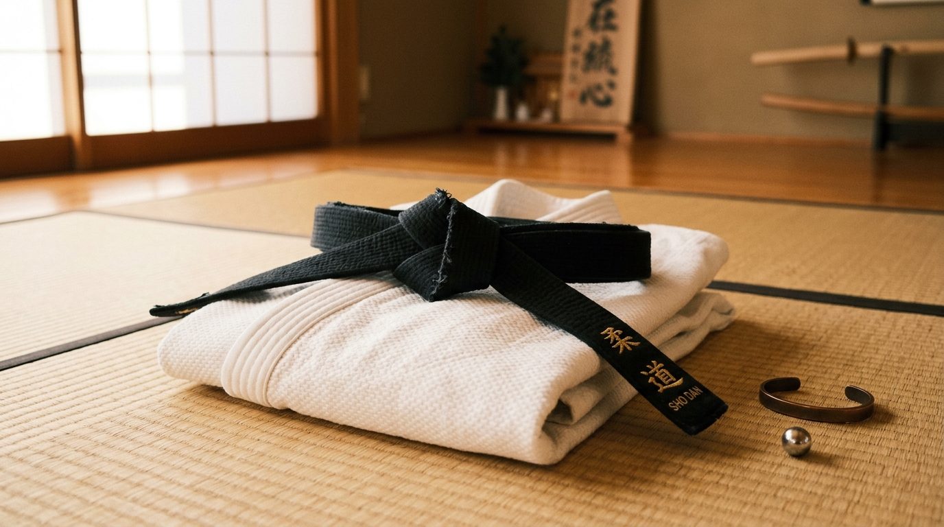 Comprendre les ceintures au judo : symbolique, couleurs et progression sur la Voie