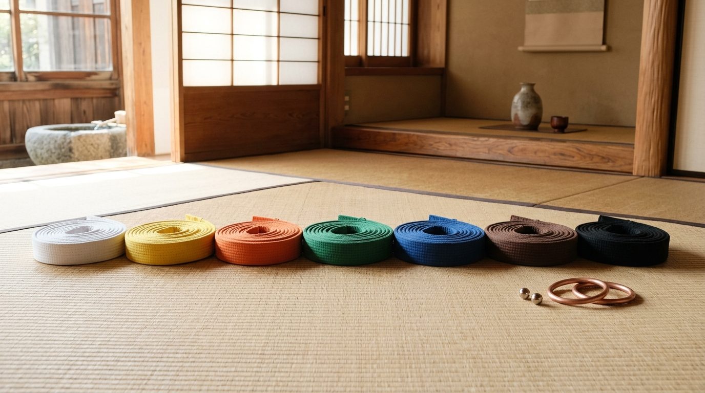 Les ceintures au judo : symbolique, ordre des grades et cheminement intérieur