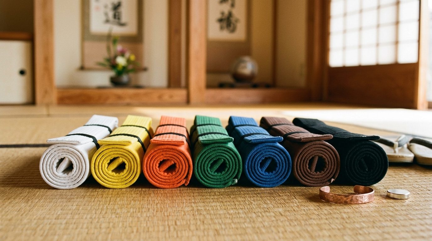 Les ceintures au judo : symbolique, ordre des grades et progression martiale