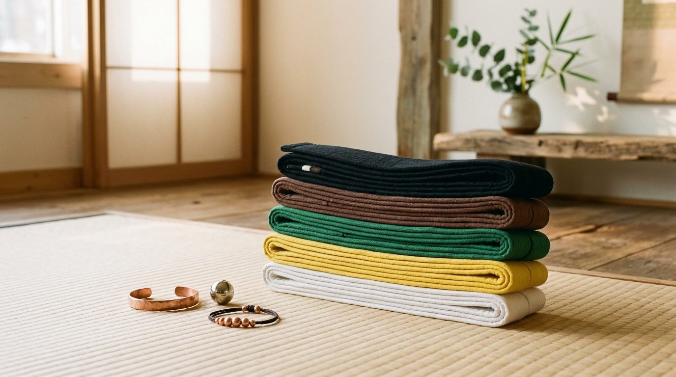 Les ceintures au judo : signification, ordre des grades et cheminement intérieur