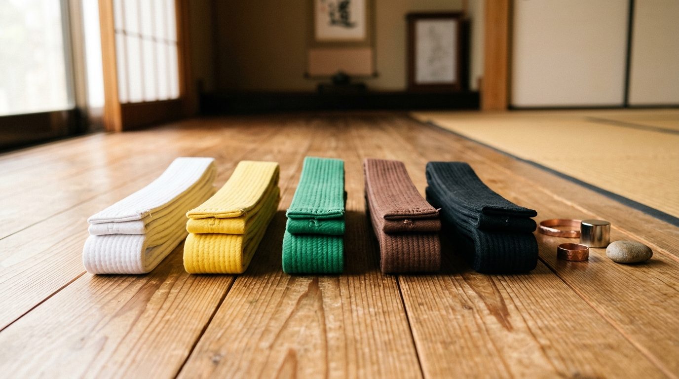 Comprendre les ceintures au judo : de l’apprentissage à l’élévation martiale