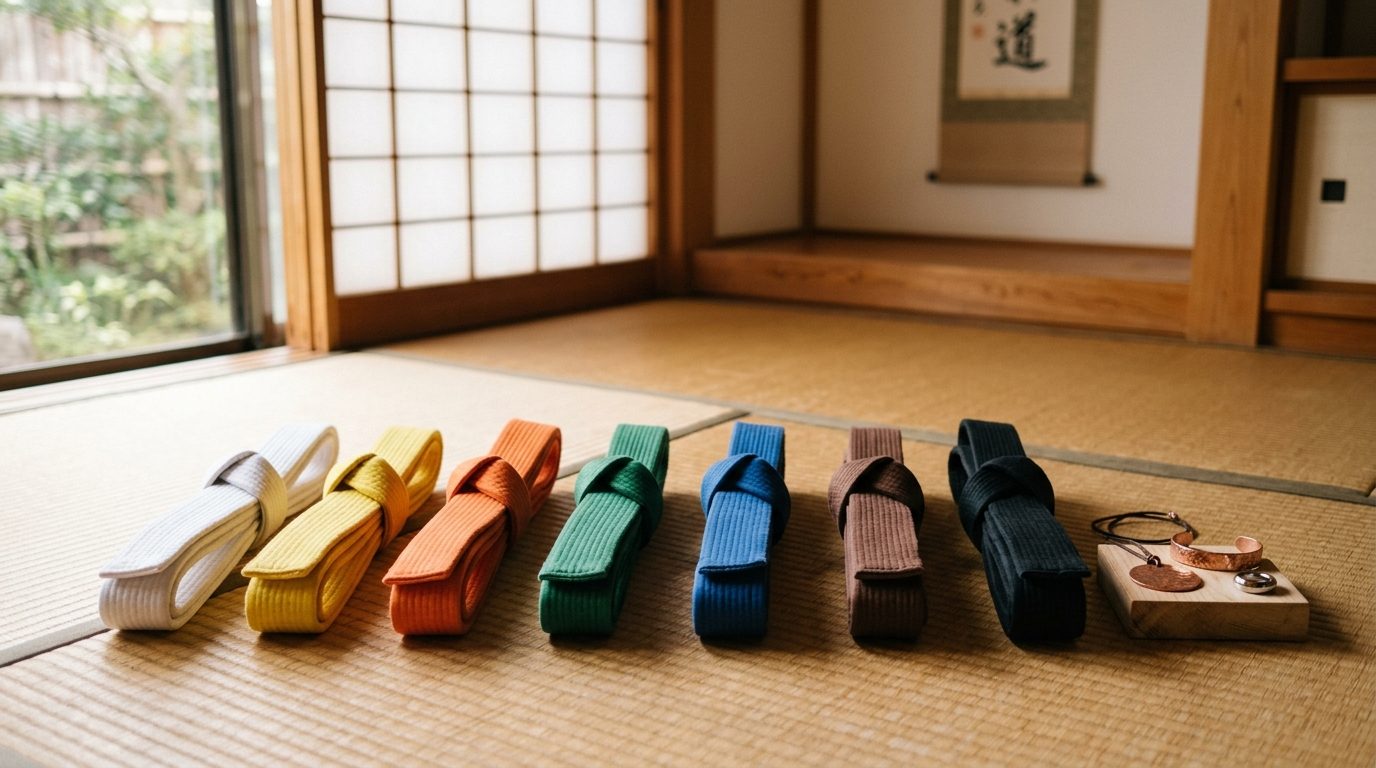 Les ceintures au judo : symbolique, ordre des grades et chemin d’apprentissage