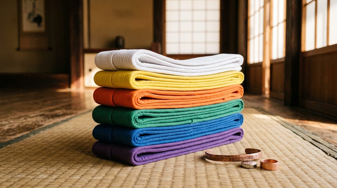 Les ceintures au judo : ordre des grades, symbolique et progression