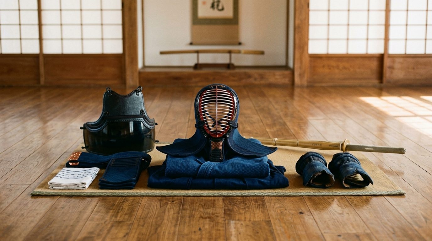 La tenue du Kendo : symbolisme du Hakama et armure protectrice Bogu