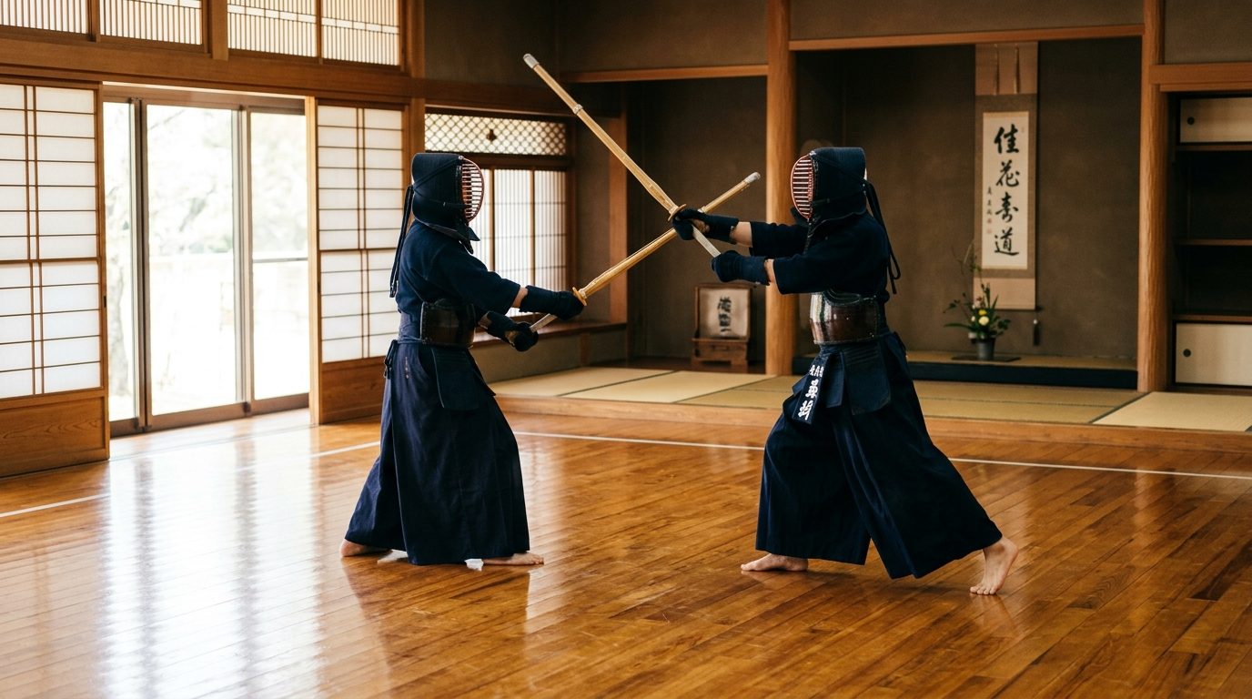 La pratique du kendo : harmonie, frappes et voie du sabre