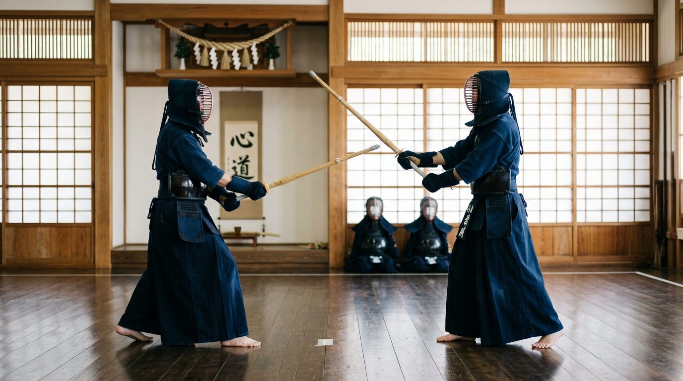 Les vertus du kendo : équilibre postural, clarté mentale et souffle martial
