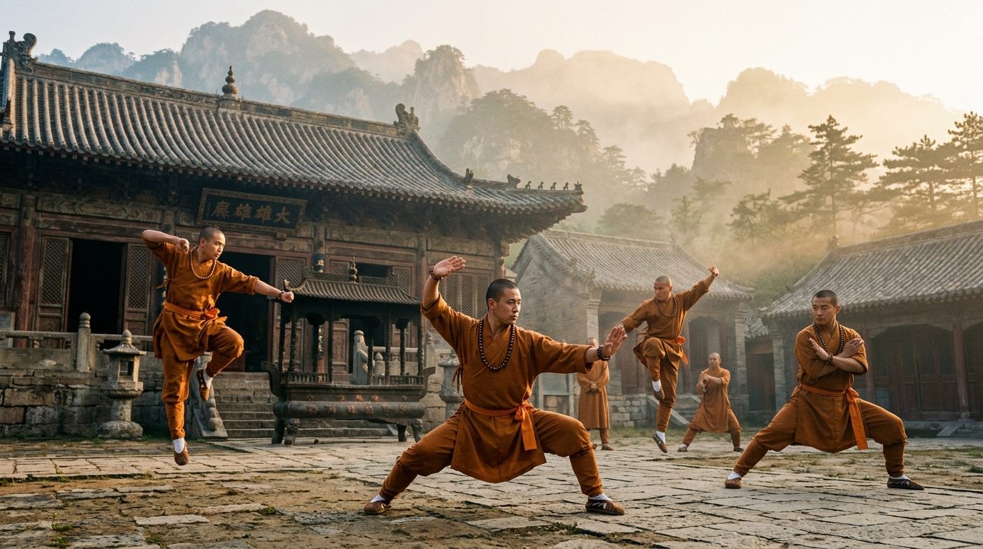 Les Arts Martiaux de Shaolin : chef-d’œuvre martial entre Nord et Sud