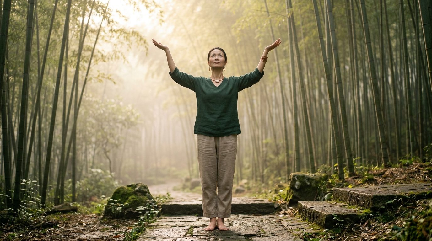 Les 8 Pièces de Brocart (Ba Duan Jin) : Guide complet du Qi Gong de longévité