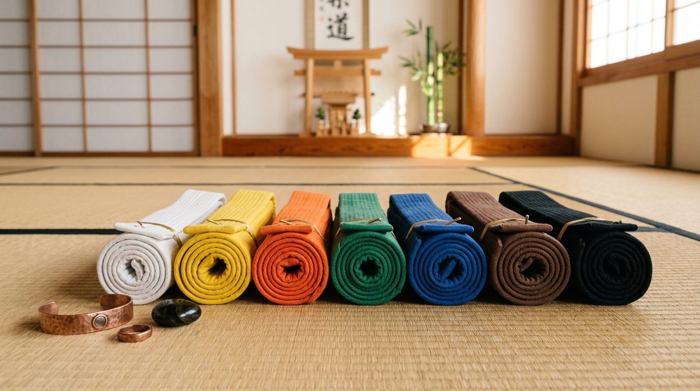 Les ceintures au judo : signification, ordre des grades et cheminement martial