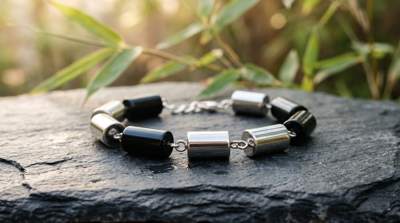Bracelet magnétique aux aimants néodyme : allier élégance et équilibre énergétique