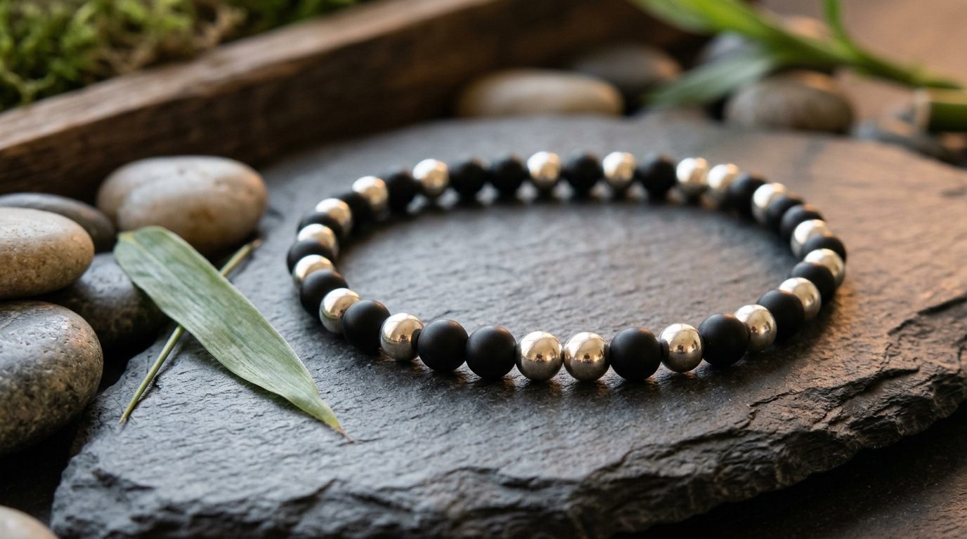 Bracelet magnétique Néodyme Modèle Double 8 : Harmonie et Énergie au Poignet