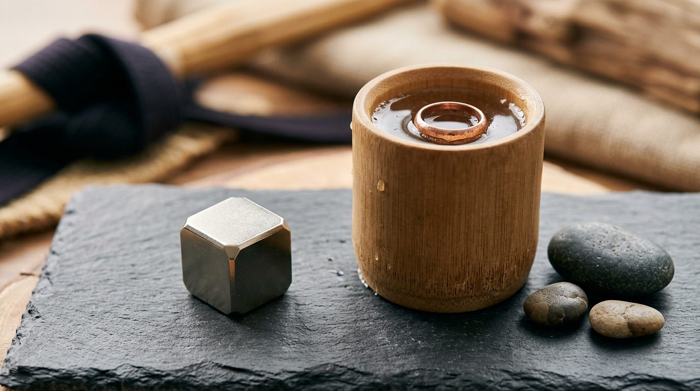 Cube Néodyme 12x12x12 mm : Puissance et Équilibre Magnétique Profond