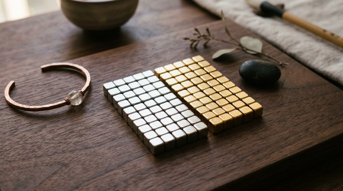 Cubes en néodyme : concevoir vos bracelets magnétiques personnalisés